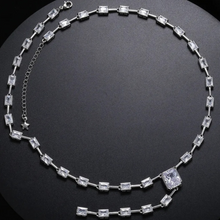 Load image into Gallery viewer, Tennis Link Chain Necklace