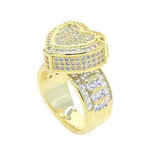 Load image into Gallery viewer, Heart 925 Chunky Ring