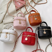 Load image into Gallery viewer, Mini LUXE Pink and Gold Purse