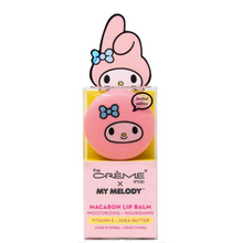 Load image into Gallery viewer, The Crème Shop x Hello Kitty Macaron Lip Balm - Strawberry Rose Latte or Strawberry Banana