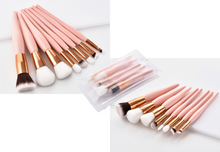Load image into Gallery viewer, 8 pc Makeup Brush Set