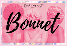 Load image into Gallery viewer, Pink Satin Bonnet