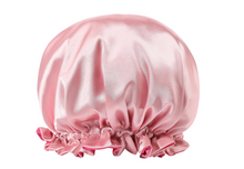 Load image into Gallery viewer, Pink Satin Bonnet