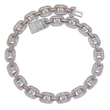 Load image into Gallery viewer, 19mm Prong Cuban Link Necklace