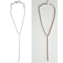 Load image into Gallery viewer, LUXE Unique Sexy Tennis Long Necklace