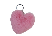 Load image into Gallery viewer, Heart Fur Key Chain