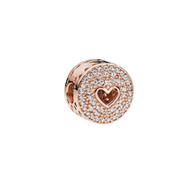 Load image into Gallery viewer, PM Cute Heart Crystal Charms