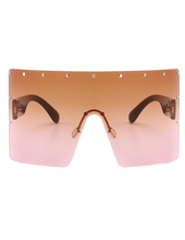 Load image into Gallery viewer, You Can't See Me! Oversize Celebrity Inspired Sun Glasses
