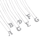 Load image into Gallery viewer, LUXE Initial Cubic Zirconia Necklace💋