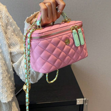 Load image into Gallery viewer, Mini Quilted Chain Bucket Bag
