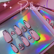 Load image into Gallery viewer, Pink In Love Press On Nails
