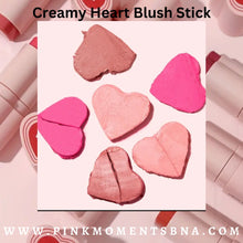 Load image into Gallery viewer, PINK MOMENTS HEART BLUSH STICK

