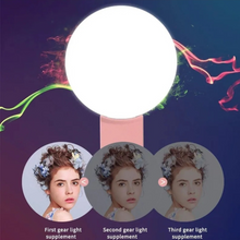 Load image into Gallery viewer, Mini Pink Phone Ring Light
