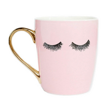 Load image into Gallery viewer, White Boo! Eyelash Mug
