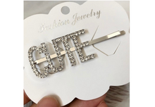 Load image into Gallery viewer, Cute Glitter Sparkly Rhinestone Hair Clips
