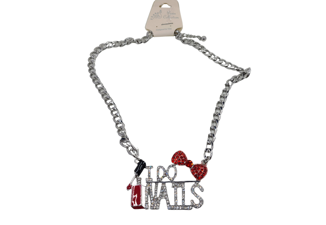 I Do Nails Necklace