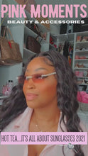 Load and play video in Gallery viewer, I'm Confidence Crystal Sunglasses
