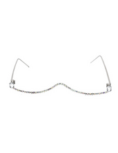Load image into Gallery viewer, LUXE Diamond Frame Lens-less Glasses
