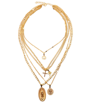 Load image into Gallery viewer, Vintage Ancient Multilayer Cross Necklace
