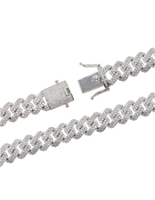 Load image into Gallery viewer, Ooh That Ice! LUXE Miami Cuban Baguette Link Necklace
