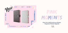 Load image into Gallery viewer, Pink Life LUXE Agenda Binder Planner
